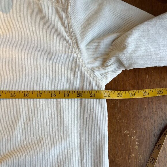 Y2K Oversized Corduroy Button Up Chore Jacket Womens S Baggy‎ Quilted 90s Boho - Picture 10 of 11